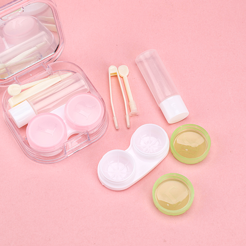 T002 Spring Color Square Contact Lens Case PP