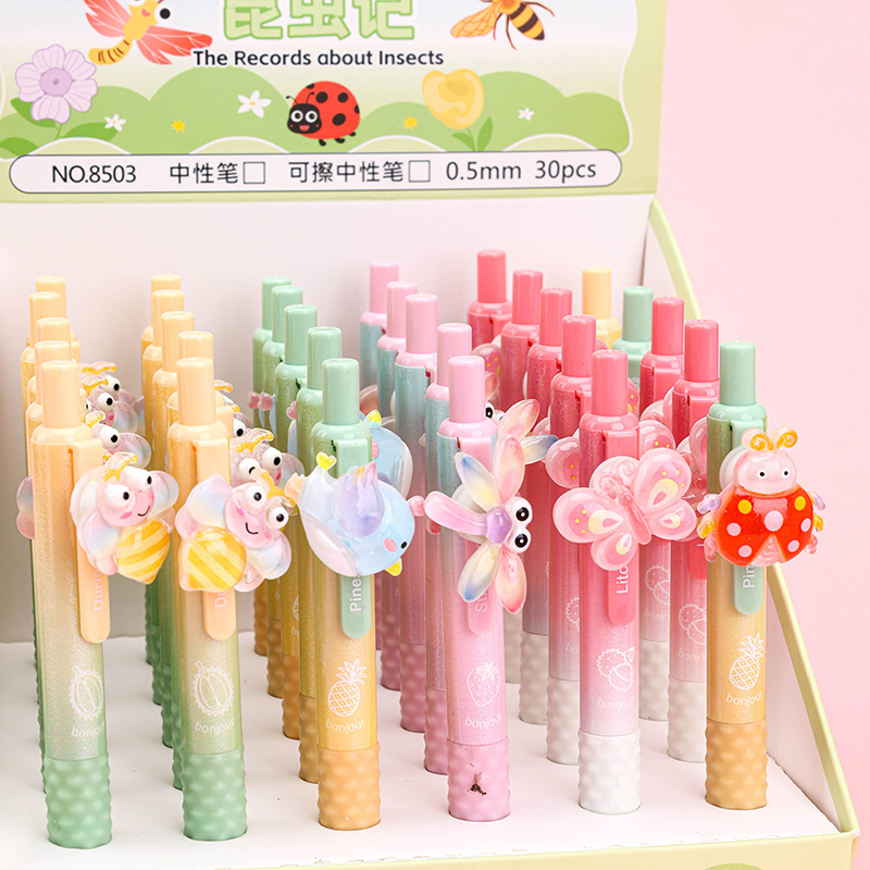 Insect Theme Twist Gel Pen
