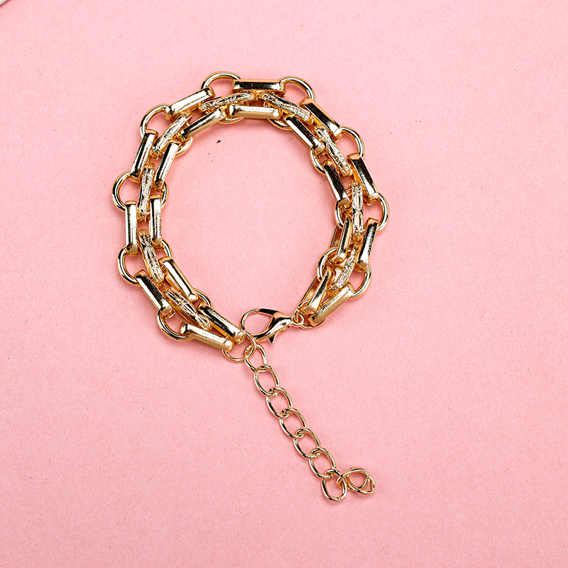 Simple Double Row Bracelet