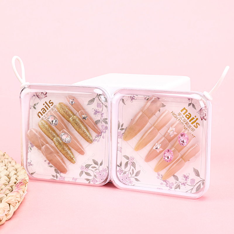 Square Long False Nails