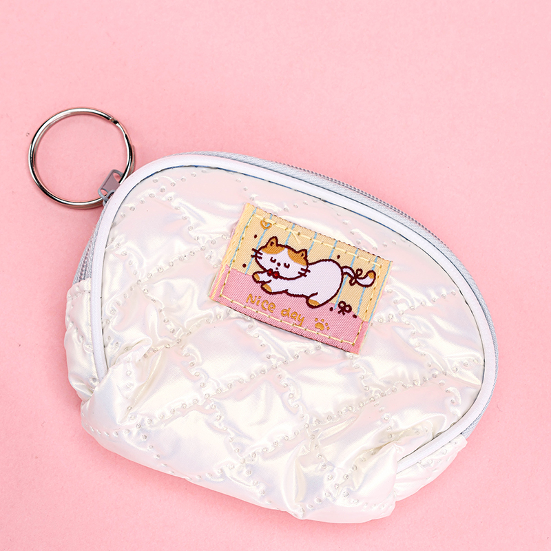Fashion Soft Grid Half-Round Bag