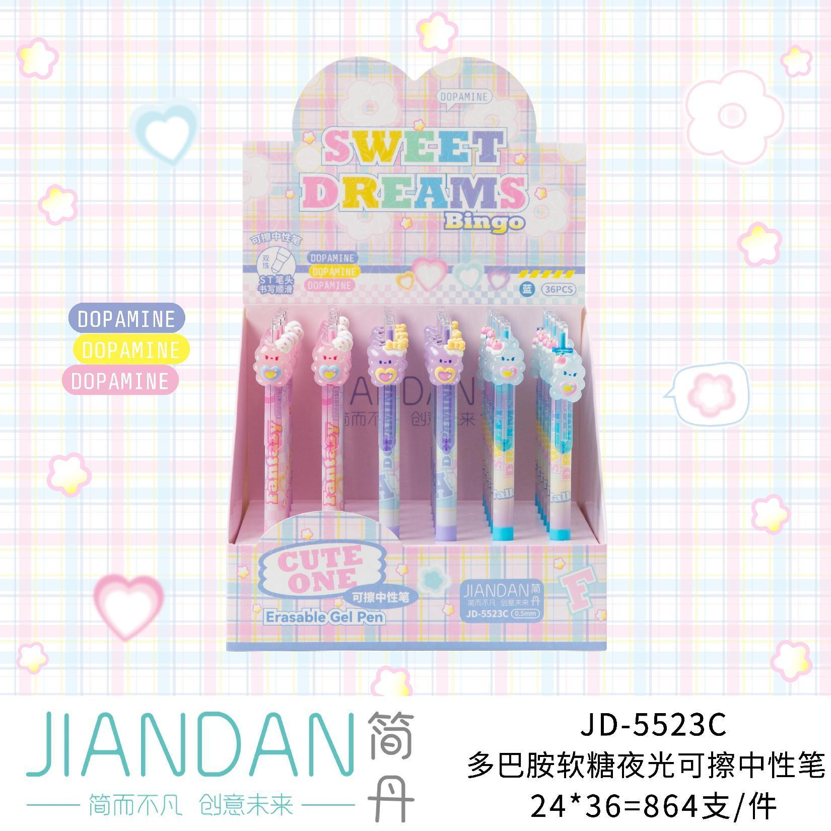Soft Candy Erasable Pen