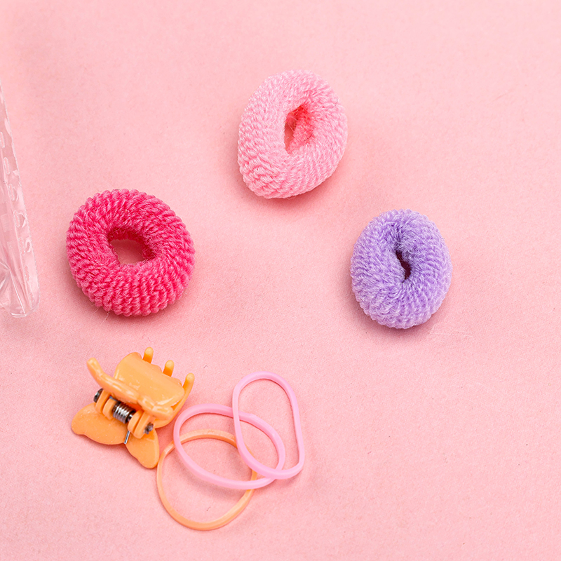 Mini Claw Hair Tie Combo Color