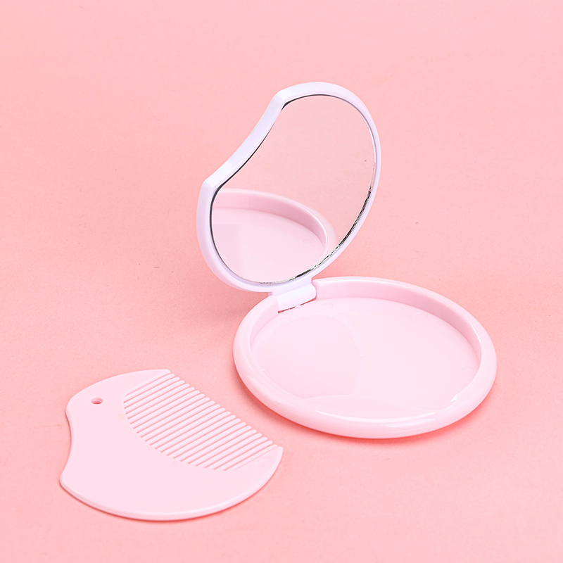 Round Cartoon Flip Mirror Comb 165 16000163 4031100059