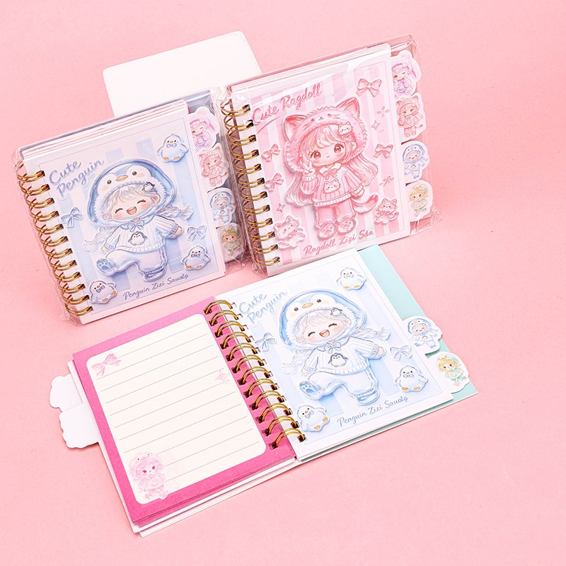 A7 Warm Little Sugar Spiral Notebook