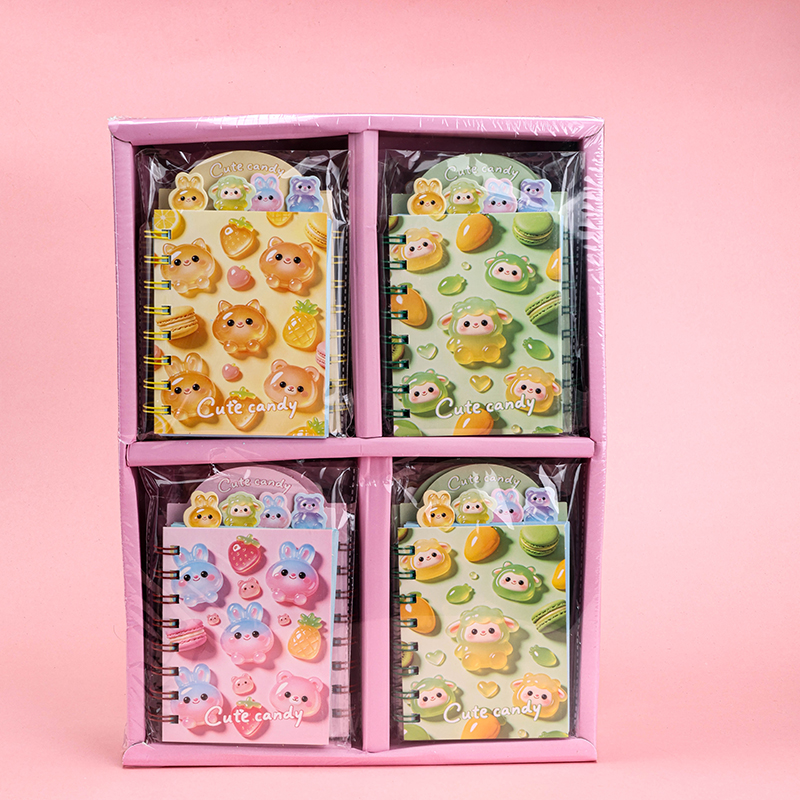 A7 Candy Cute Spiral Notebook