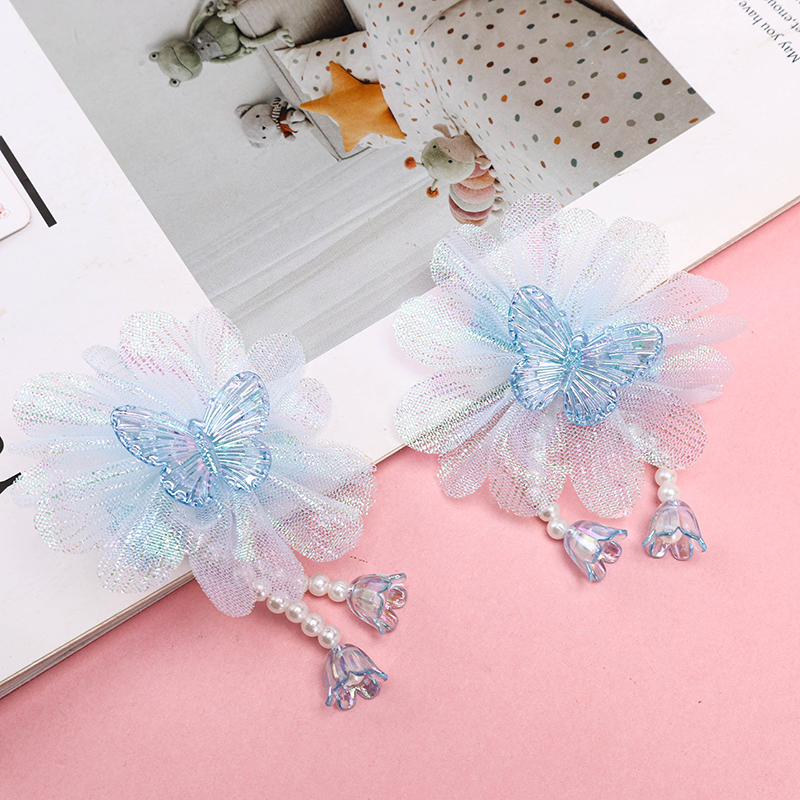 Pearl Flower Duckbill Alloy Hair Clip 4010402896