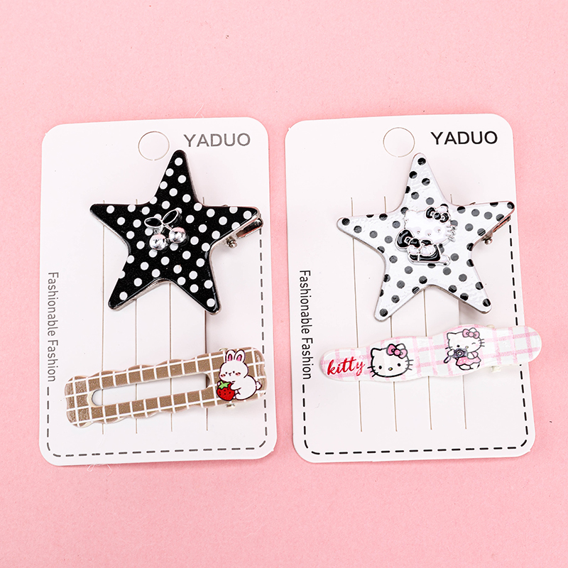 Star Shape Duckbill Clip