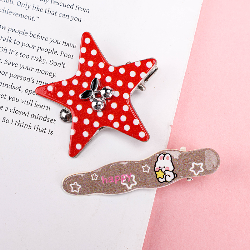 Star Shape Duckbill Clip