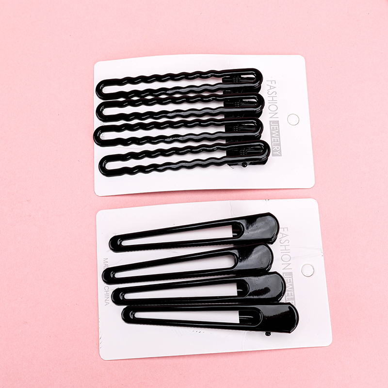 Black Bow Tie Duckbill Clip