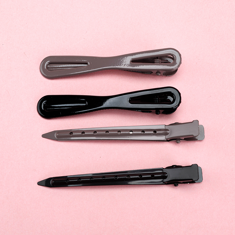 Four Curry Color Wave Point Duck Hair Clip Alloy 4010402931