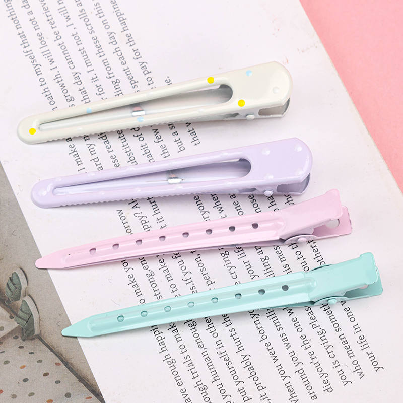 Four Color Wave Dot Duck Hair Clip Alloy 4010402932