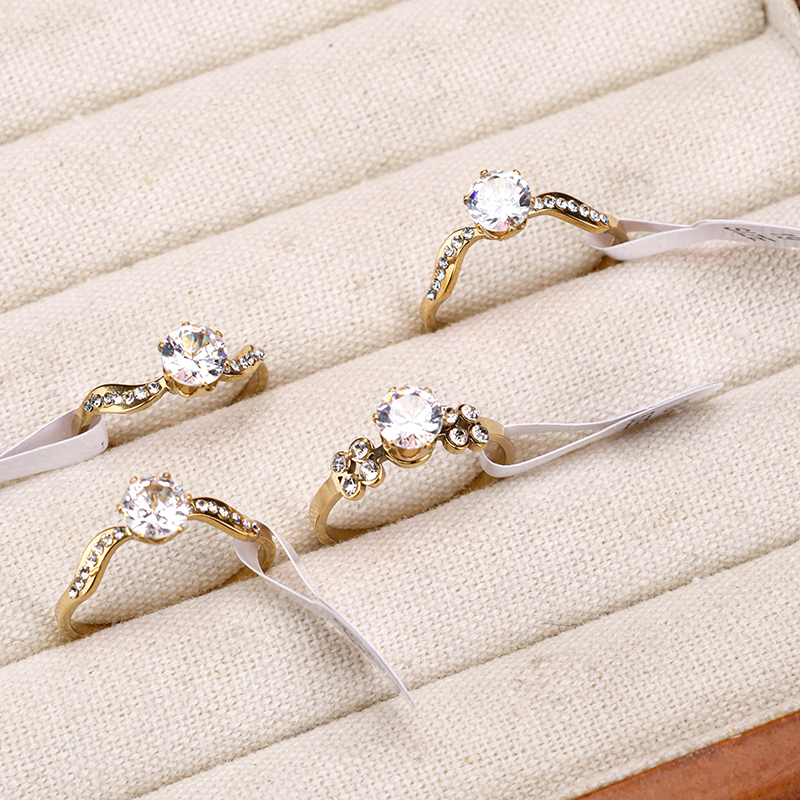 Zircon Shape Ring Alloy 4020700093