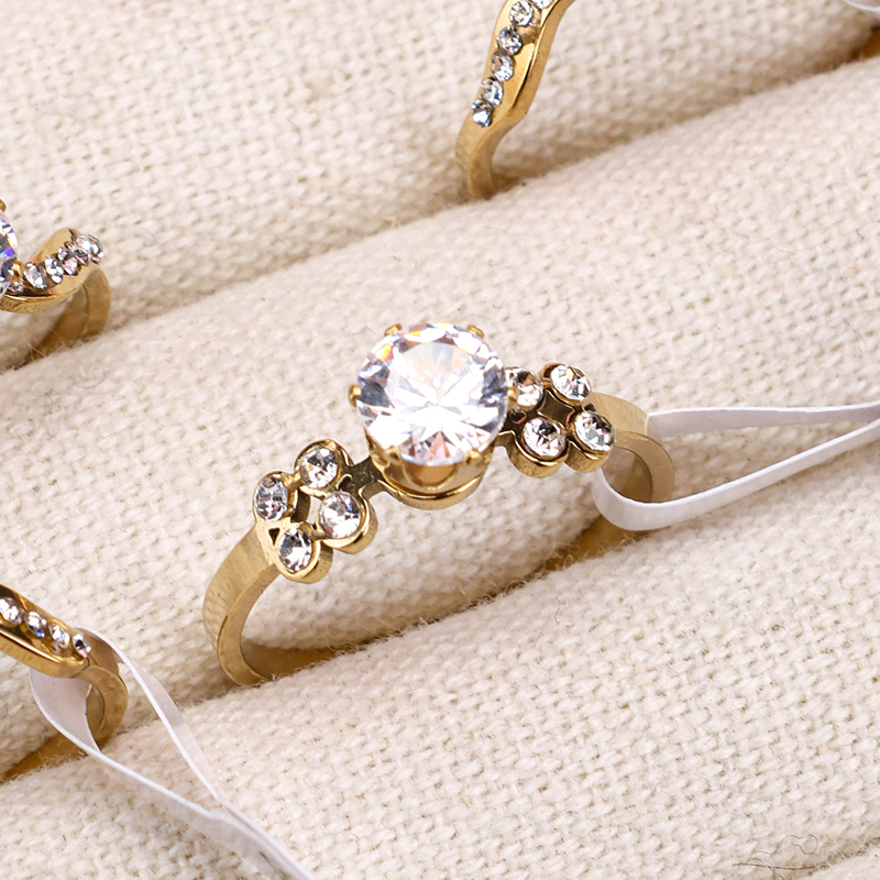 Zircon Shape Ring Alloy 4020700093