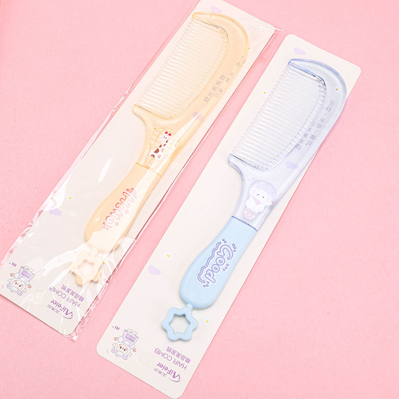 Cartoon Silicone Handle Comb