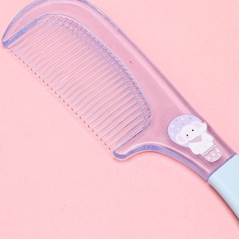 Cartoon Silicone Handle Comb