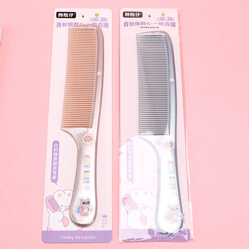 Pearl Straight Handle Comb