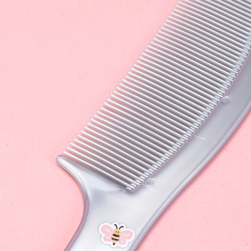 Pearlized Large Handle Comb