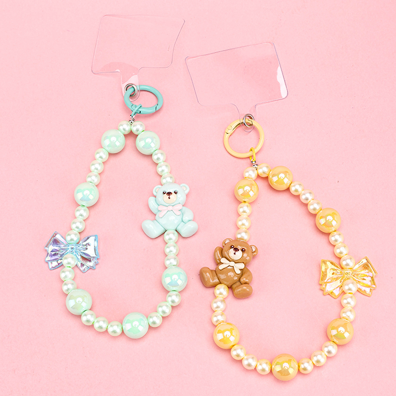 Bow Tie Bear Bag Charm