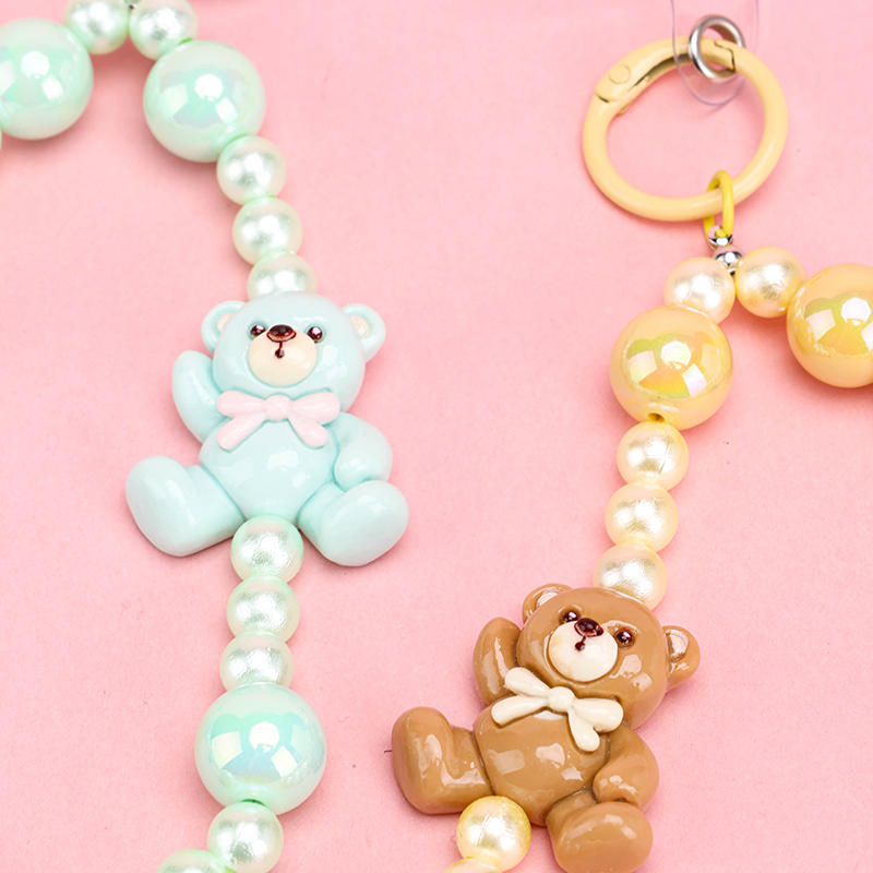 Bow Tie Bear Bag Charm