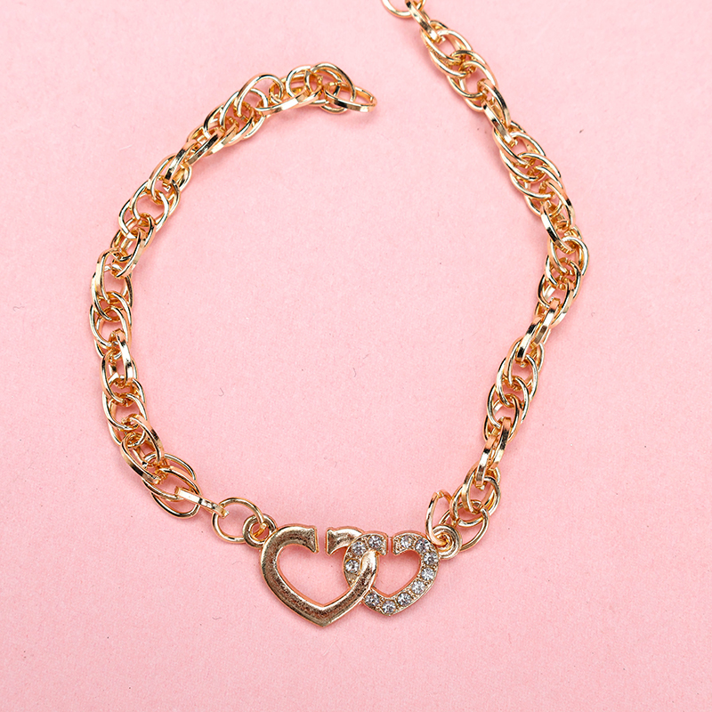 Rhinestone Twist Bracelet