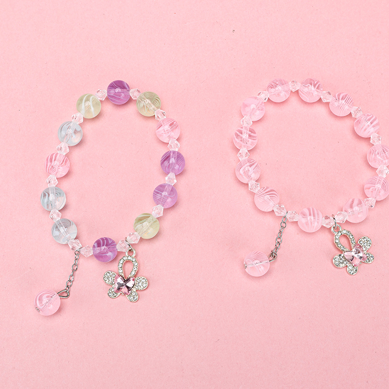 Full Rhinestone Flower Bracelet 4021001323