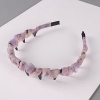 XJY雪纺幻彩带齿发箍 3