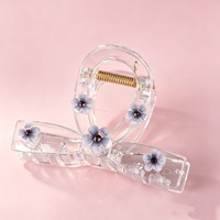 TY粘花领结透明中爪 5