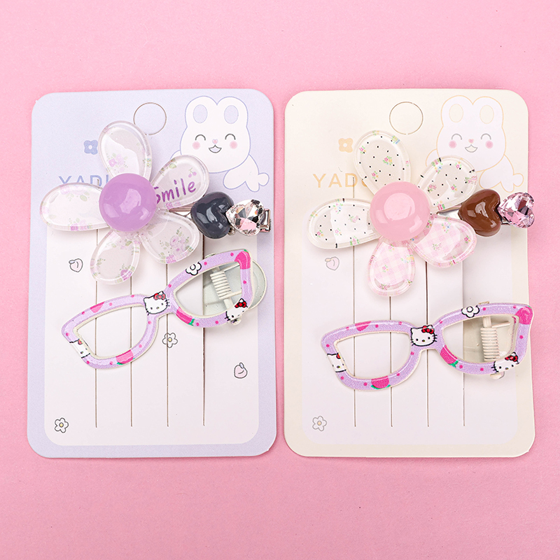 Five Petal Flower Duckbill Hair Clip