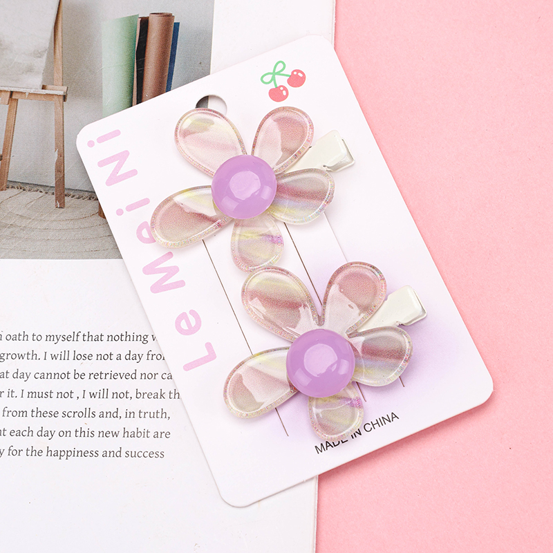 Small Flower Duckbill Hair Clip