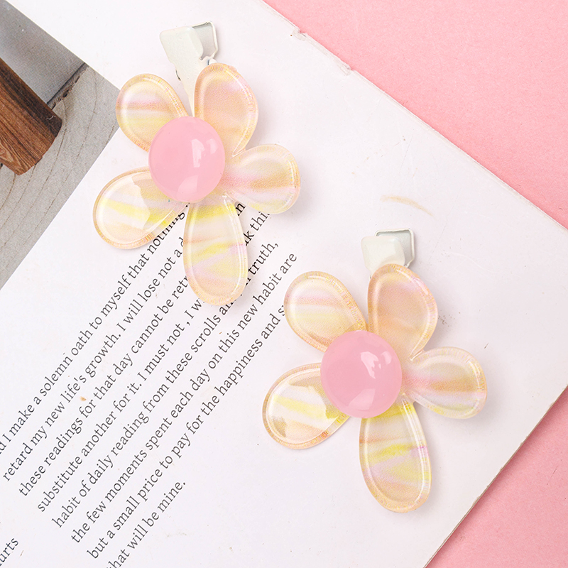 Small Flower Duckbill Hair Clip