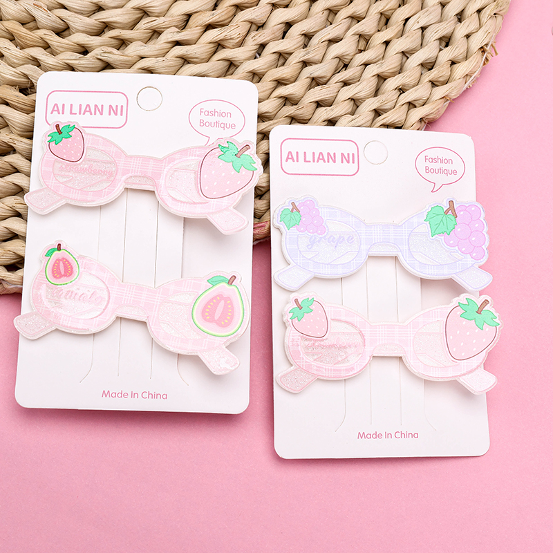 Eyeglasses Print Duckbill Hair Clip