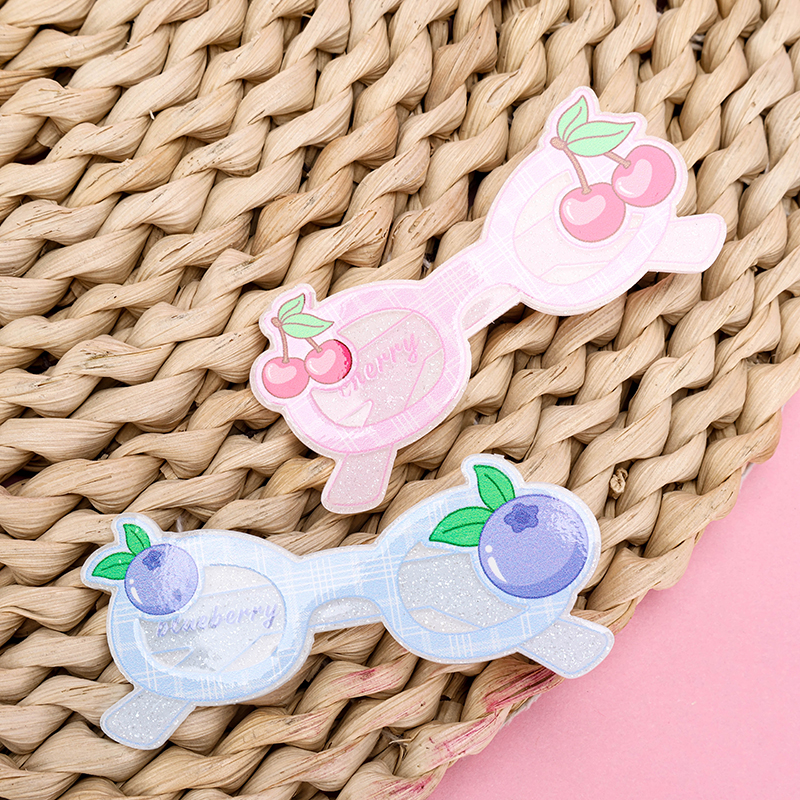 Eyeglasses Print Duckbill Hair Clip