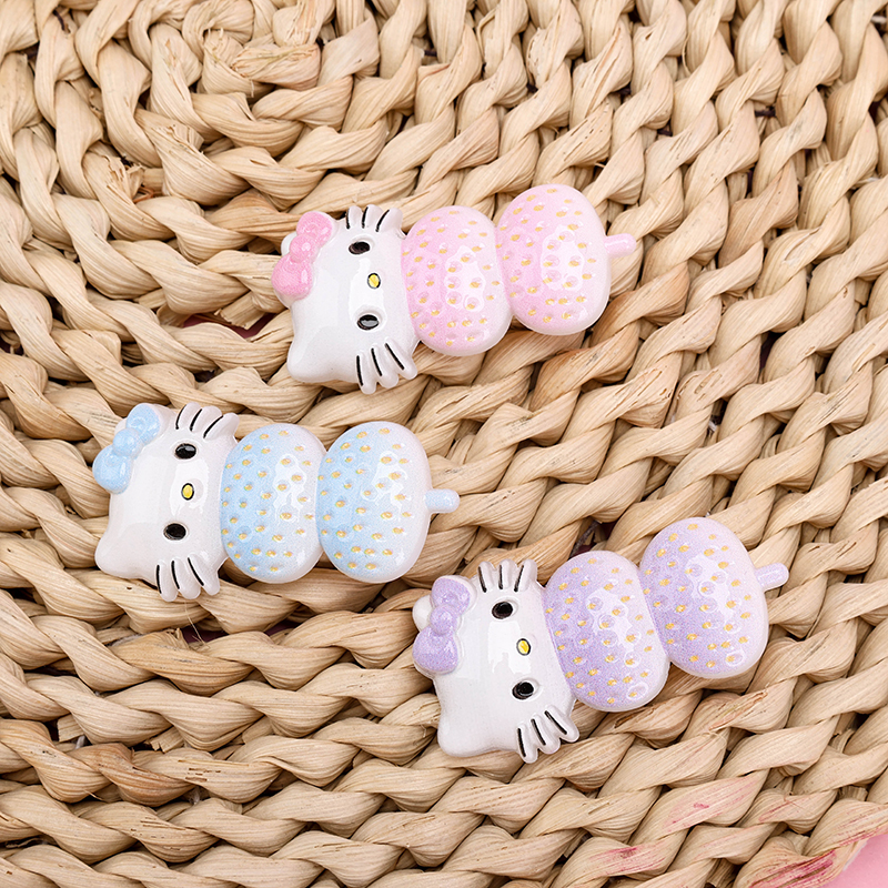 Strawberry Duckbill Hair Clip Set of 3