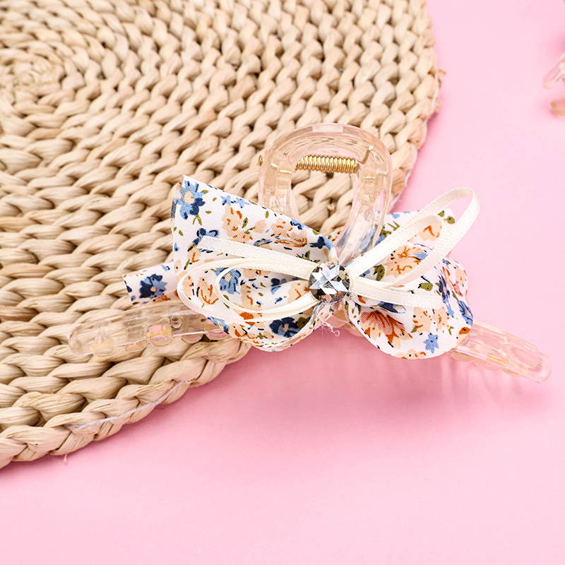 13 cm Double Layer Ribbon Bow Accessory Large Hair Claw Clip GPPS 4011801344