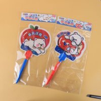 XX6658苹果小熊扇子笔 2