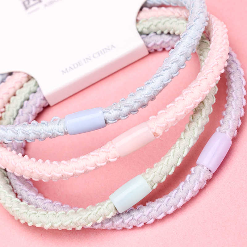 Colored Stripe Hair Ties