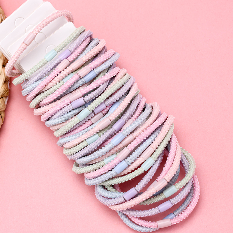 Colored Stripe Hair Ties