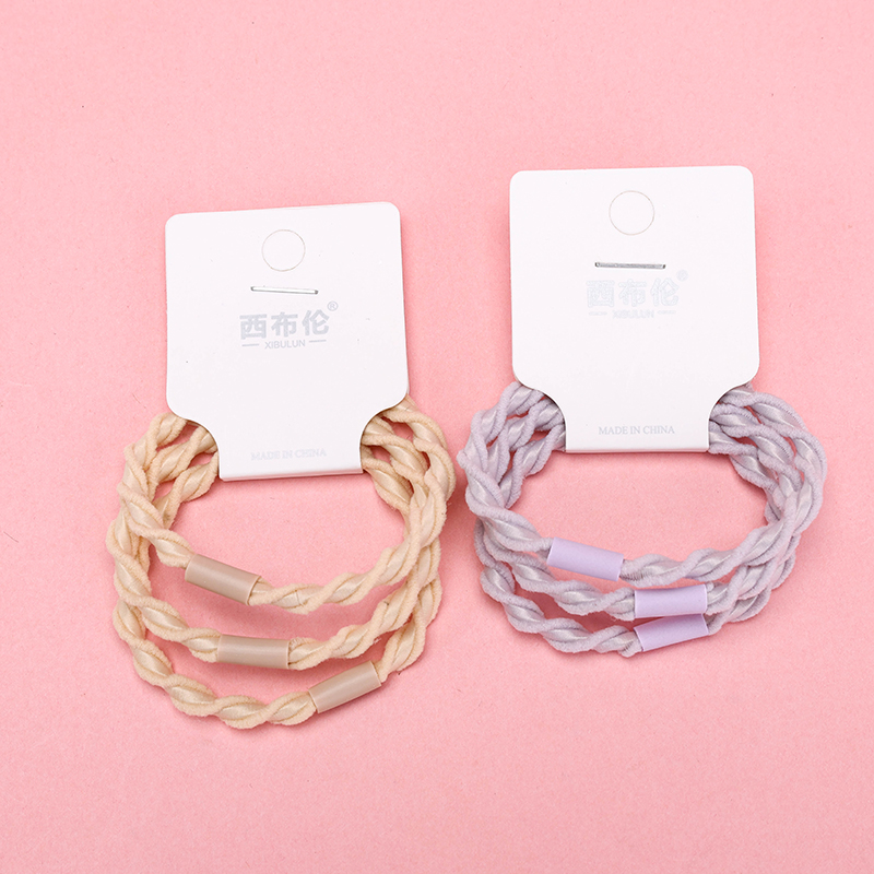 Colored Spiral Hair Ties