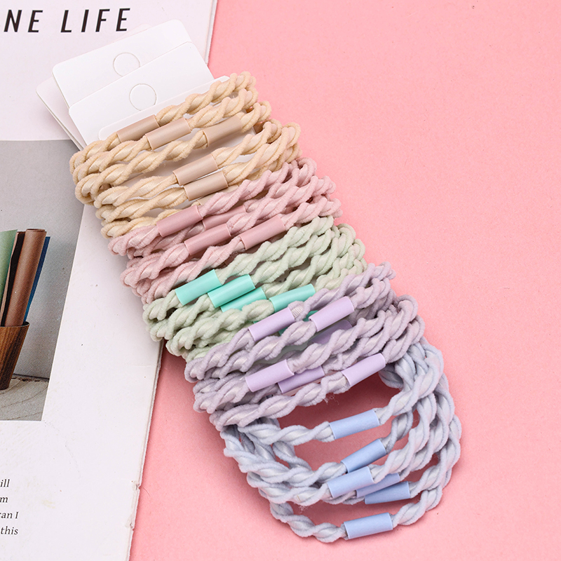 Colored Spiral Hair Ties