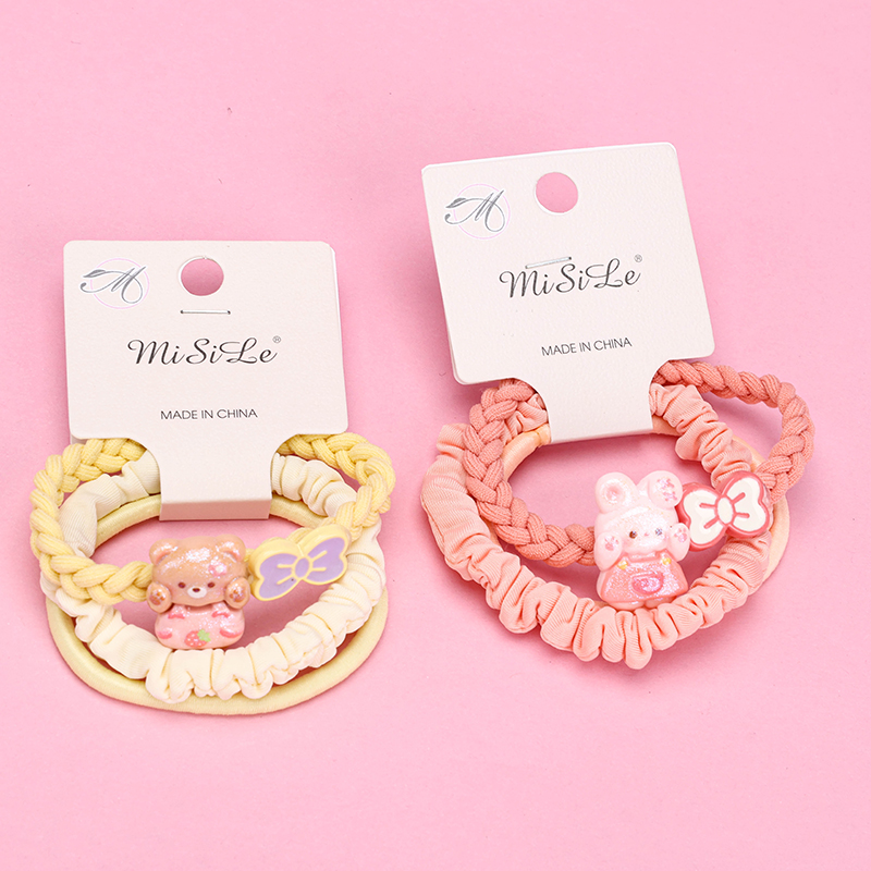 Cartoon Bow Tie Hair Ties