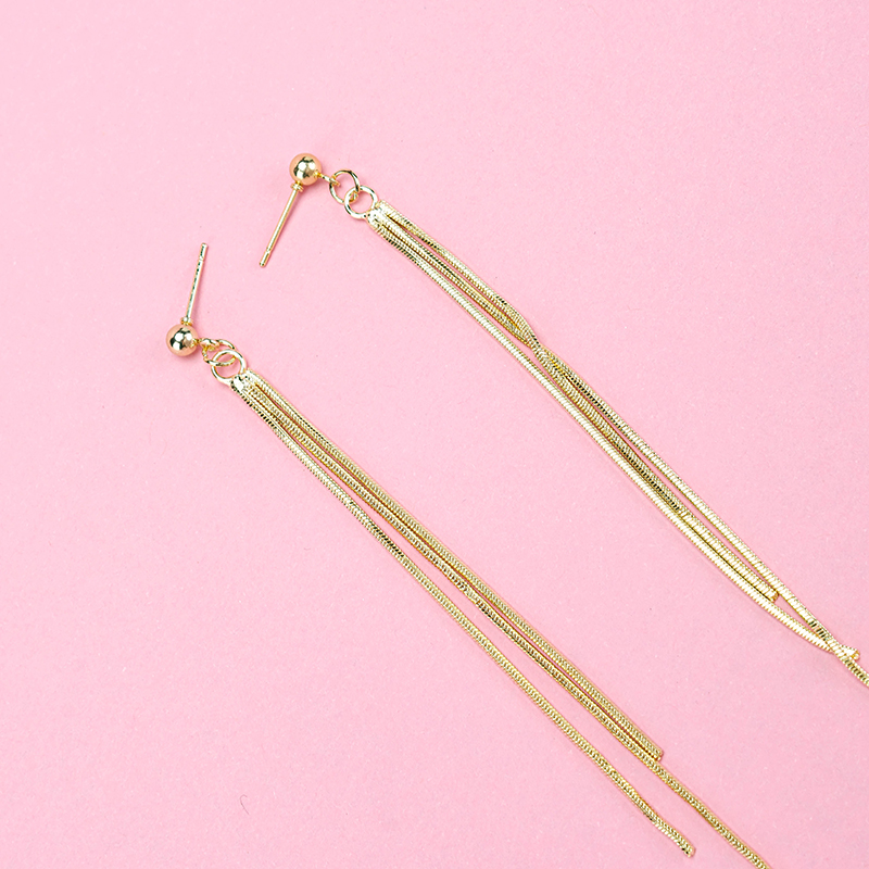 Long Tassel Ear Studs