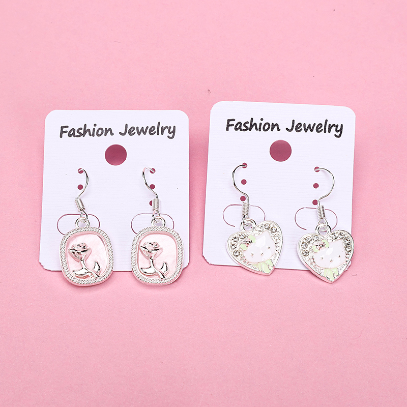Long Bar Rhinestone Earring