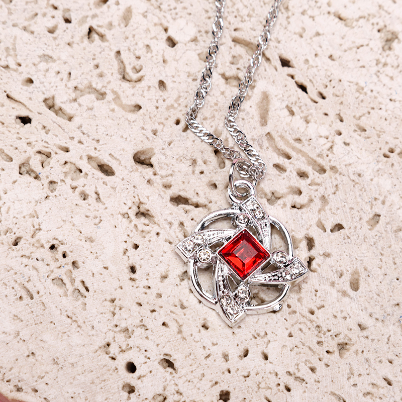 Rhinestone Windmill Zircon Necklace