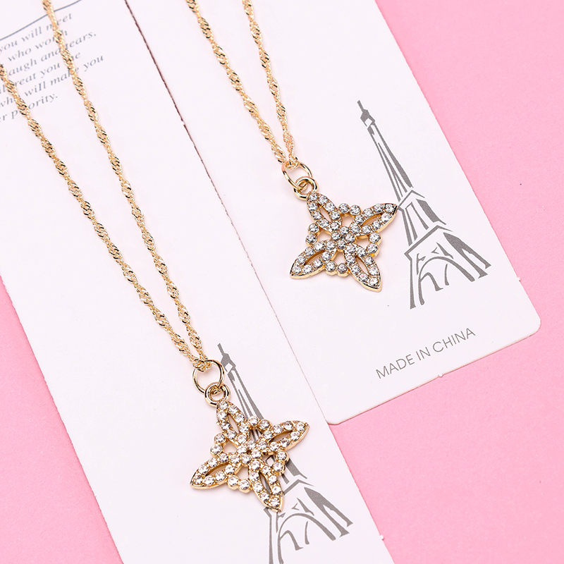 Full Diamond Sunflower Necklace