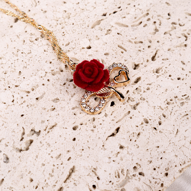 Drop Flower Necklace