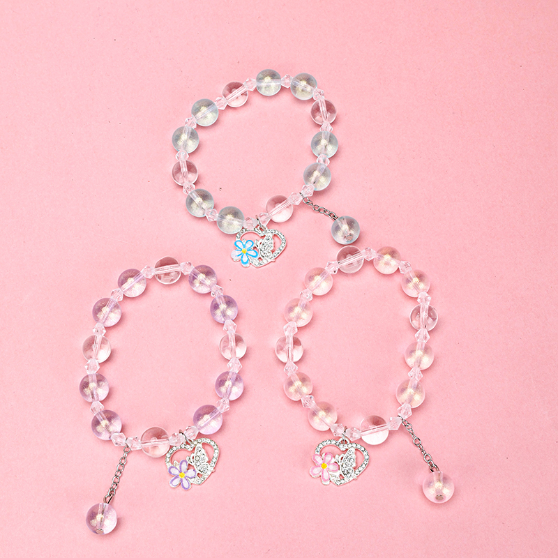 Plum Blossom Heart Bracelet