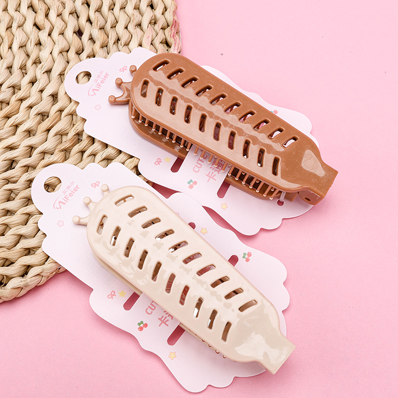 Cartoon Folding Mirror Comb