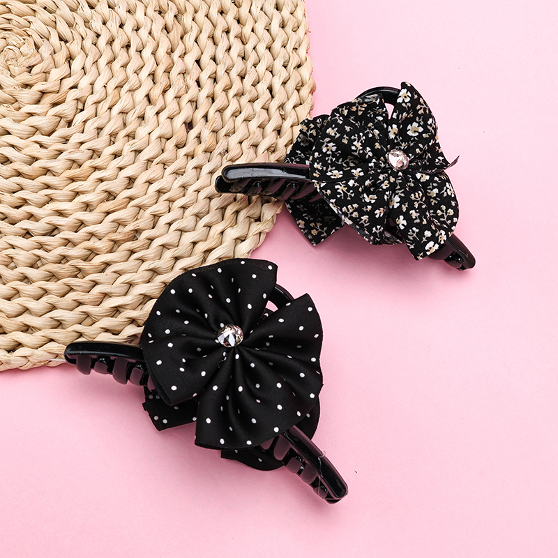 13 cm Double-Sided Printed Bow Large Hair Claw Clip GPPS 4011801343