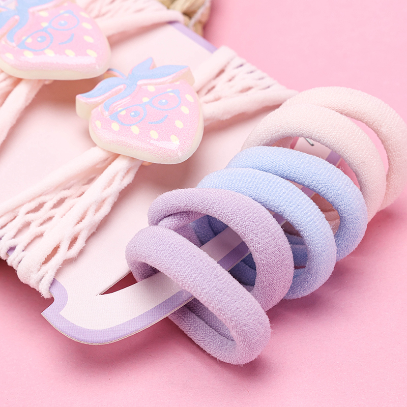 Cartoon Hair Elastic Set 2+6